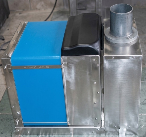 Filtro a coalescenza in poliestere con guide di estrazione Filtro a coalescenza