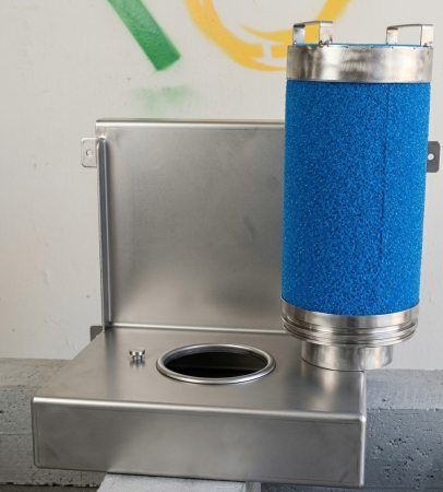 Valvola di chiusura in uscita Valvole